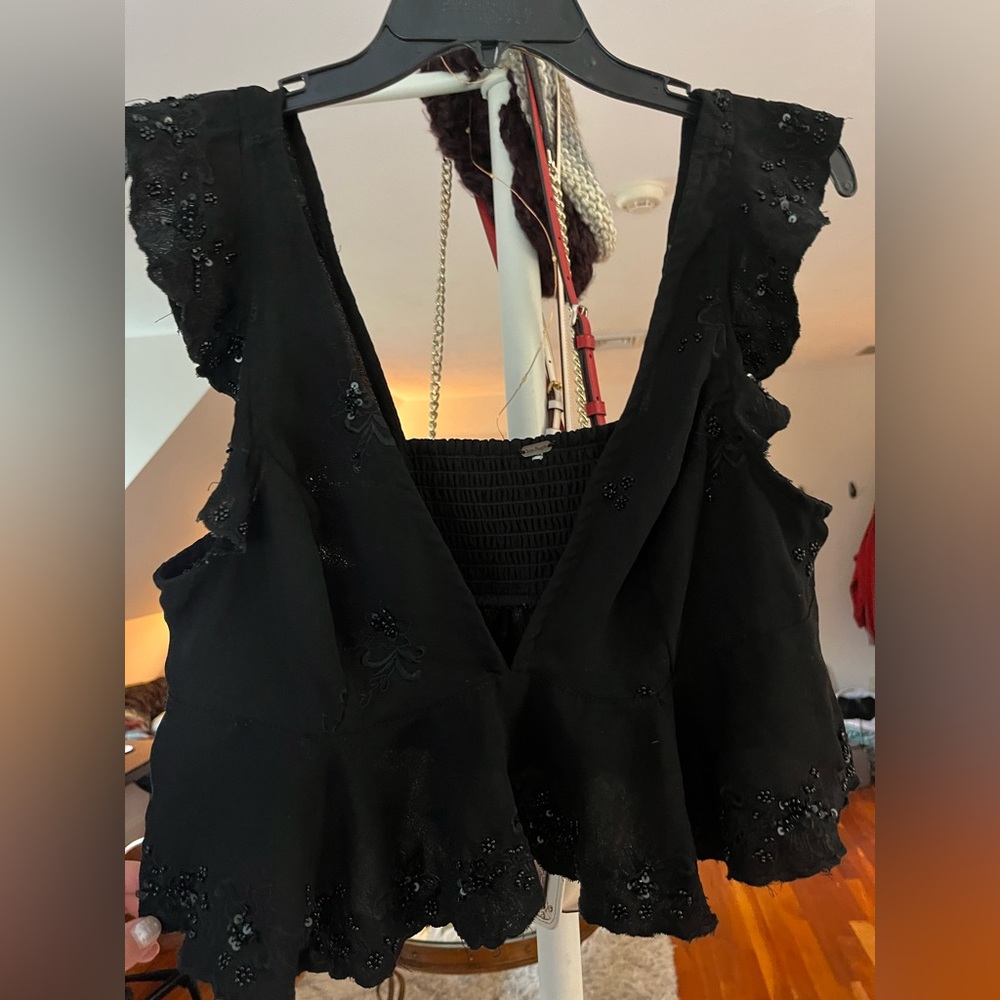 Free People Hard To Handle Brami Top Size M